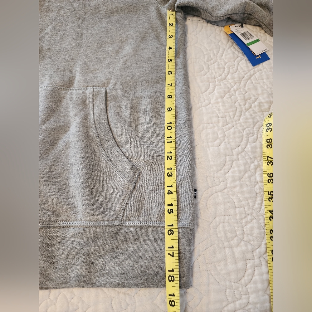 Nautica Gray Zip-Up Sweater Soft Casual Design - Picture 6 of 9